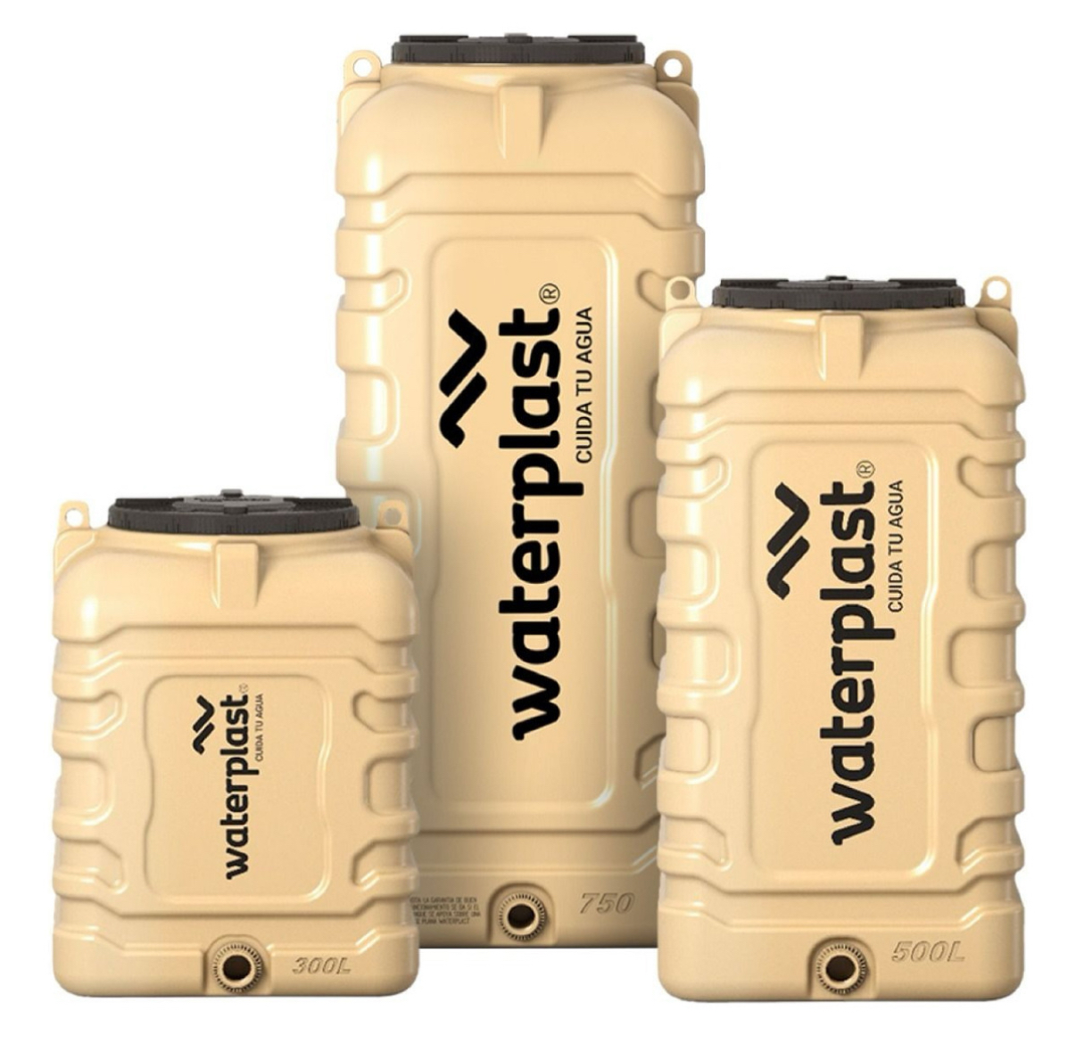 WATERPLAST - TANQUE TRICAPA SOPLADO SLIMPROO X 300 LTS (SPO300) - Imagen 3