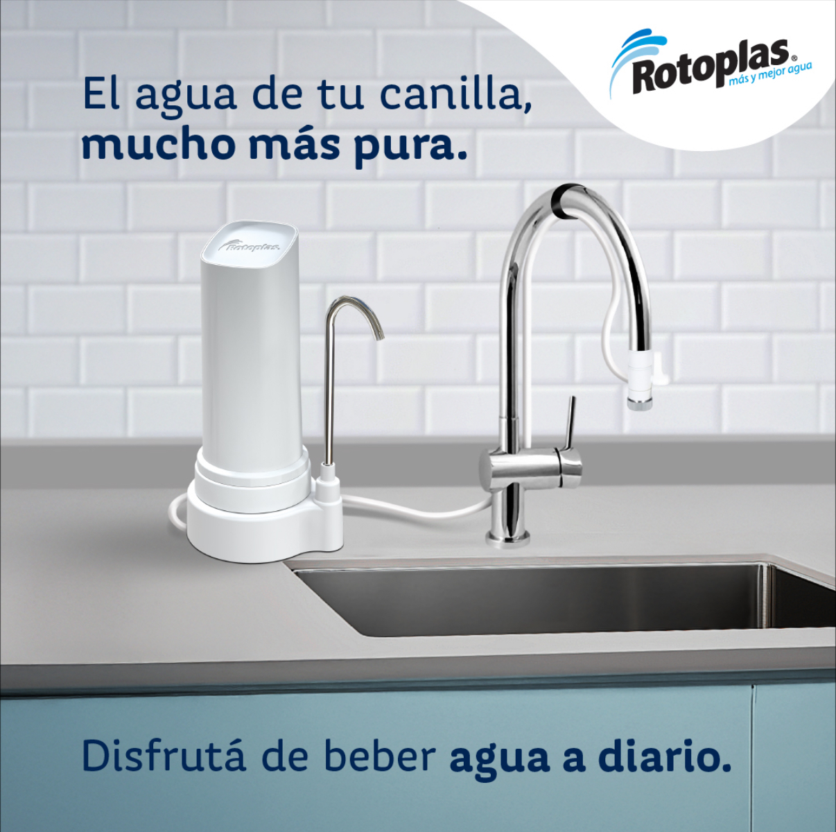 ROTOPLAS - PURIFICADOR PARA AGUA VITAL BLANCO - Imagen 4
