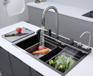 BACHA INTELIGENTE MULTIFUNCION ACERO 304 - 75 X 46 X 22 CM