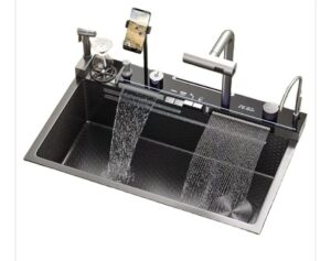 BACHA INTELIGENTE MULTIFUNCION MODELO PREMIUM ACERO 304 - 75 X 46 X 22 CM